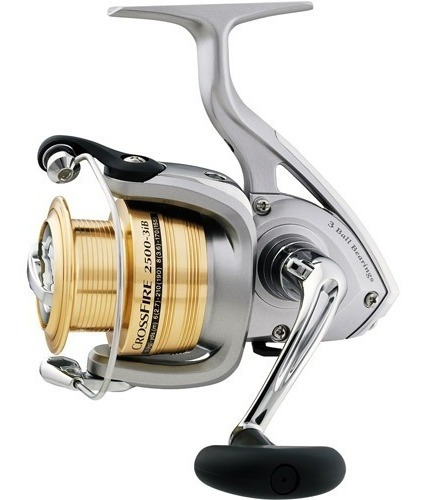 Reel Frontal Daiwa Crossfire 1500 3 Rulemanes (3bb) Pejerrey