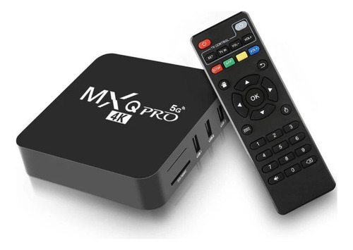 Smart Tv Box Android G96 4k Color Negro