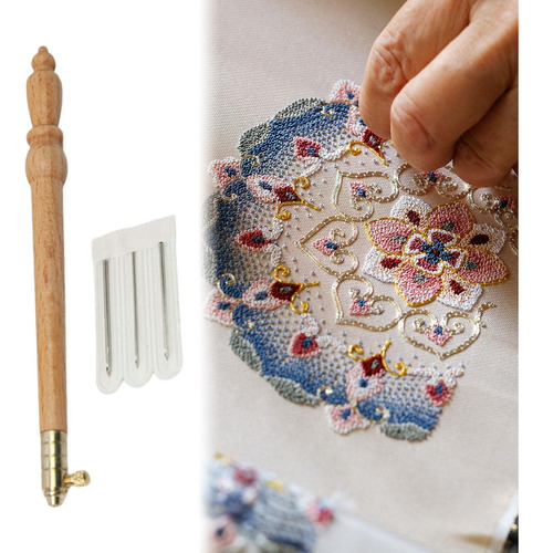 2 Agujas De Francesas, Agujas De Tejer Para Crochet, 80, 100