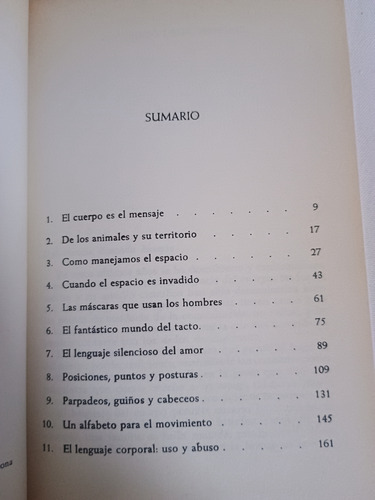 El Lenguaje Del Cuerpo (Usado)
