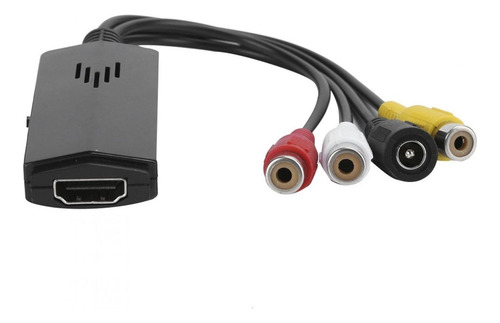 S Av Rca A Hdmi Convertidor De Vídeo Compuesto Cvbs 720p