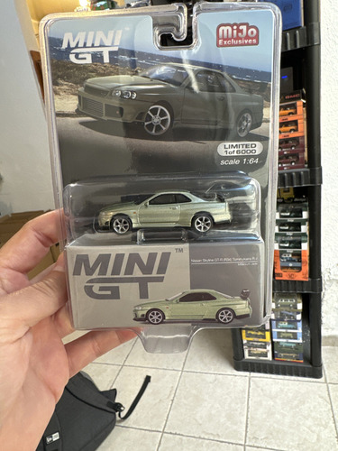 Nissan Skyline GT-r (r34) Tommykaira R-z #697 Mijo E Color Millenium Jade Mini GT
