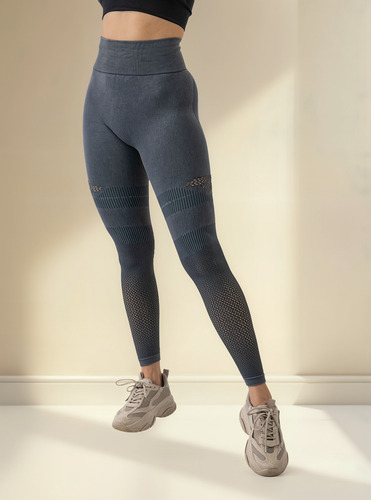 Calza Mujer Deportiva Importada Levanta Cola Justa Sport