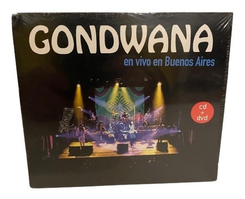 Gondwana (4)  En Vivo En Buenos Aires Cd Argentina Nuevo