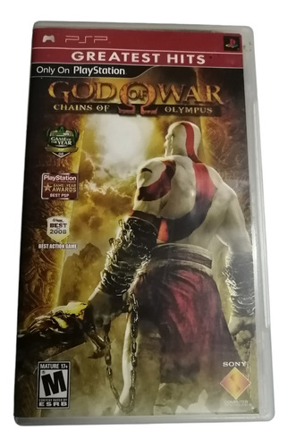 God Of War Chains Of Olympus Psp Ver Detalle (Usado)
