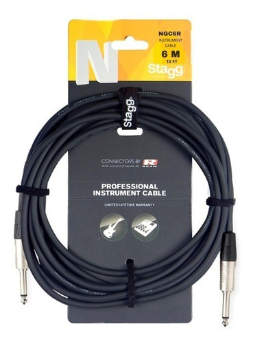 Cable Plug Plug Stagg Ngc6r 6 Mts Mod Ngc6r