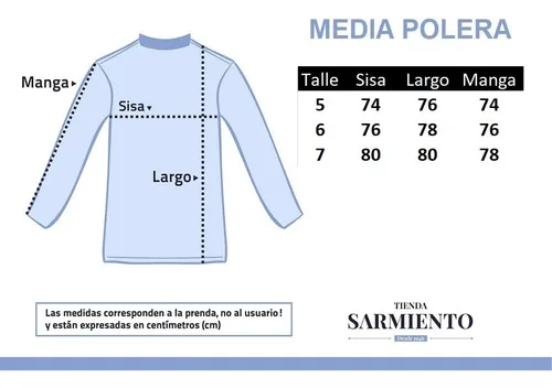 Polera de hombre talle grande hotsell