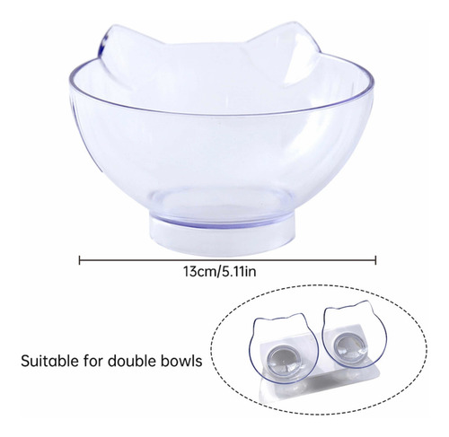 Imagen 4 de 6 de Platos Doble Para Perros O Gatos, Cuencos Agua Y Comida