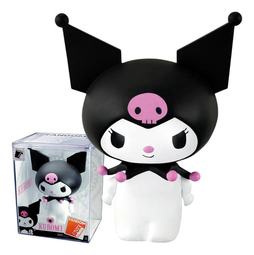 Boneco Kuromi Fandom Box Classic Vinil Hello Kitty