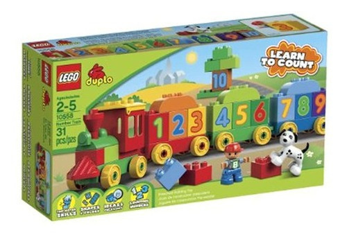 Lego Duplo Tren De Números 10558 - Para Aprender A Contar