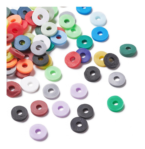 2400 Cuentas De Arcilla Para Hacer Pulseras, Kit De 6 Mm