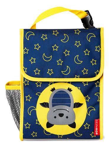 Lonchera Zoo Lunch Bag Skip Hop Bat Color Azul Murciélago
