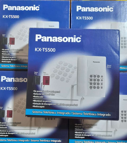 Telefono Simple Panasonic Kx-ts500x-b -nuevo