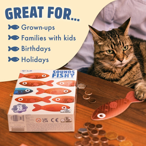 Juego De Mesa Familiar Sounds Fishy Para Niños 10 Años