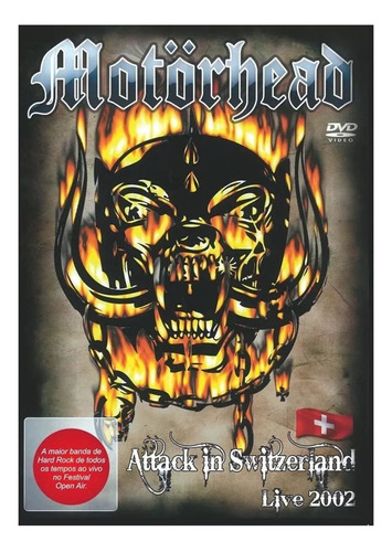 Dvd Motorhead - Attackin Switzerland Live 2002
