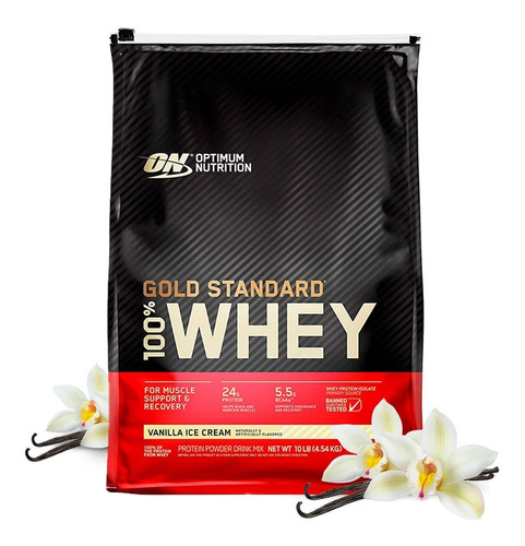 Gold Standard 100% Whey 10 Lb - Optimum Nutrition
