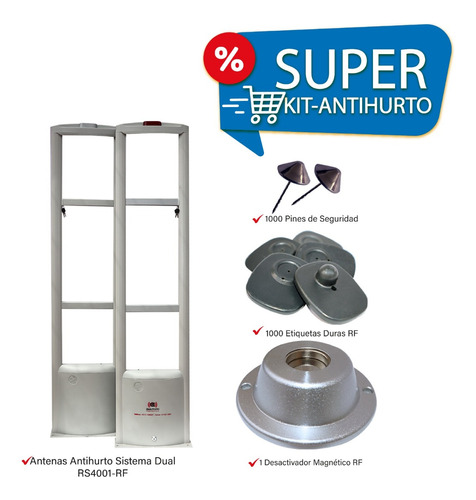 Antenas Control Antihurto Rf (radio Frecuencia) Economica