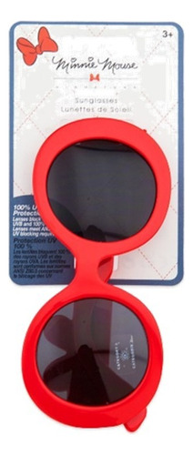 Lentes De Sol Para Niña Minnie Mouse Original Disney Store Minnie Mouse Rojo
