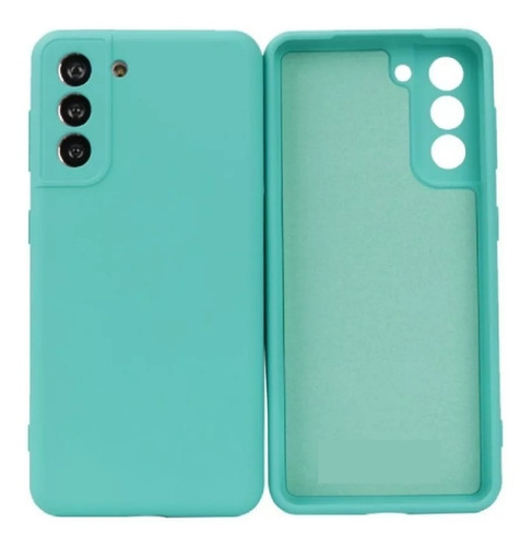 Protector Silicone Case Para Samsung S22   Colores Cubre Cam