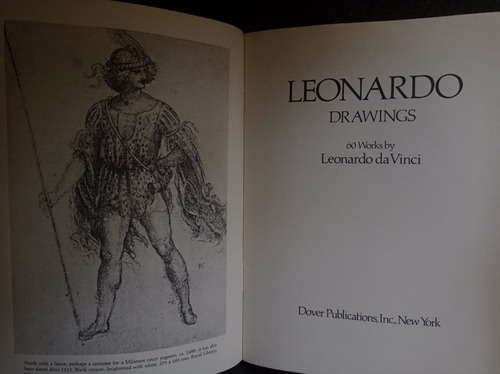 Leonardo Drawings 60 Works By Leonardo Da Vinci (Usado)