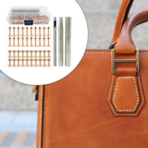 Kit De Remaches De Cuero Con Herramienta De Ajuste D