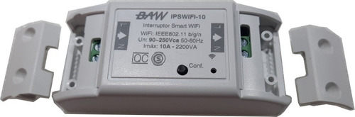 Imagen 2 de 2 de Ipswifi-10 Interruptor Wifi Compatible Echo Alexa Google