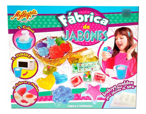 Fábrica De Jabones De Spa Mi Alegría - Set De Juego Infantil