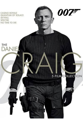 007 Colección Daniel Craig En Discos Bluray Alta Definición 
