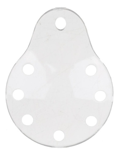 5x Protectores De Ojos Ventilados De Plástico Con 8