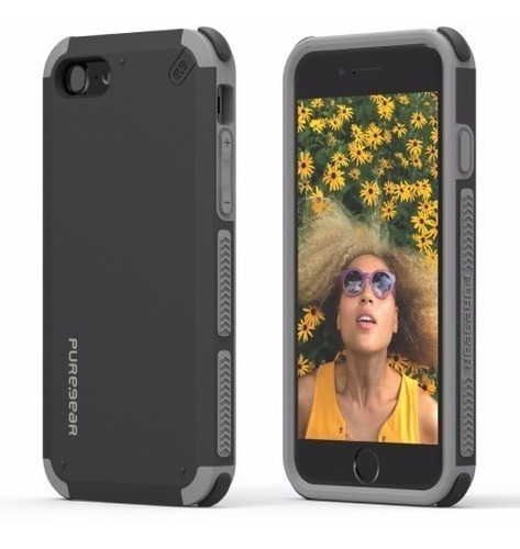 Protector Case Anti Impacto iPhone 7  Puregear Dualtek