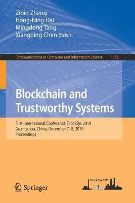 Libro Blockchain And Trustworthy Systems : First Internat...
