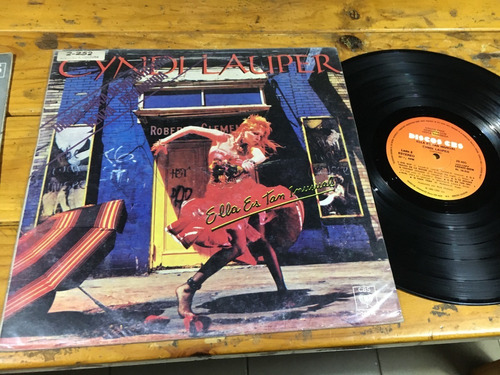 Cyndi Lauper She's So Unusual  Vinilo Lp 1983 Argentina 2°