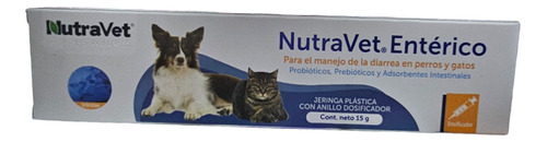 Nutravet Enterico Probioticos Jeringa Dosificadora 15g