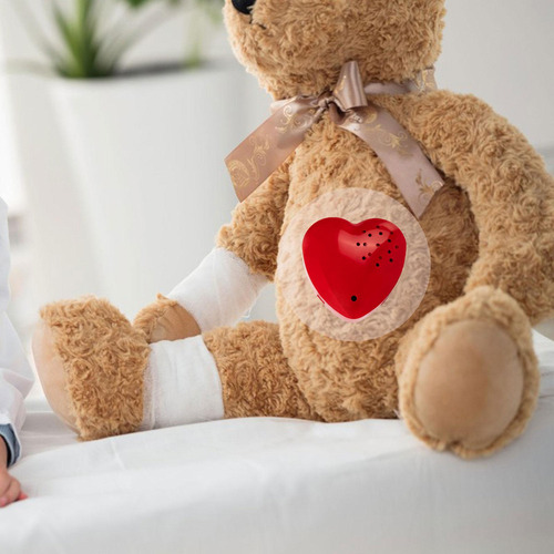 Heart Recorder Shaped Stuffed Animals, Message,