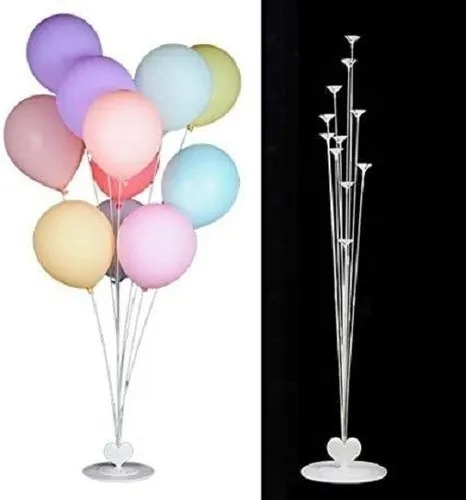 Imagen 2 de 2 de Base Tipo Bouquet Para 7 Globos