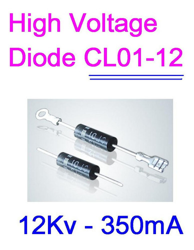Cl01-12 Diodo Muy Alta Tension 12kv 350ma Apto Microhondas