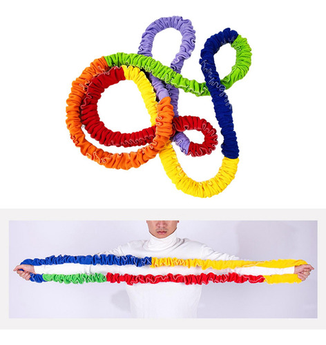Cuerda Elástica Cooperativa, Accesorio De Ejercicio De