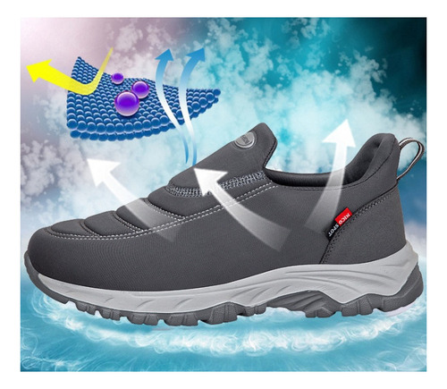 Zapatos Cómodos Ortopédicos Diabéticos Con Amortiguador