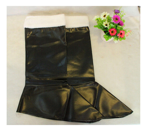 J Apoyos De De Santa Claus Botas De Negro Botas De Artículos