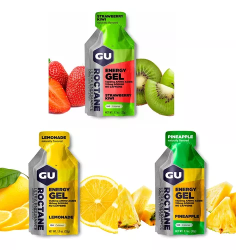 GU GEL ENERGETICO ROCTANE GU FRESA KIWI – Workout