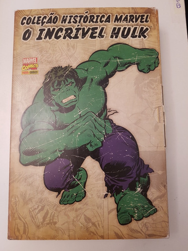 O Incrível Hulk - Box Com 4 Volumes - Panini - Coleção Histórica