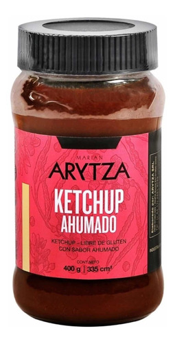 Ketchup Ahumado Arytza Gourmet sin TACC en frasco 400 g
