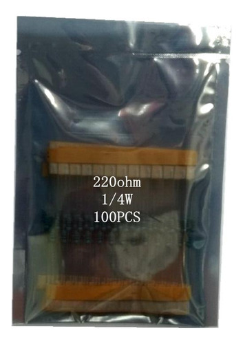 El Resistor Metálica De 0.25w ± 1% La Estabilidad De