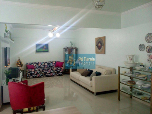 Apartamento Com 2 Dormitórios À Venda, 105 M² Por R$ 530.000,00 - Canto Do Forte - Praia Grande/sp - Ap0249