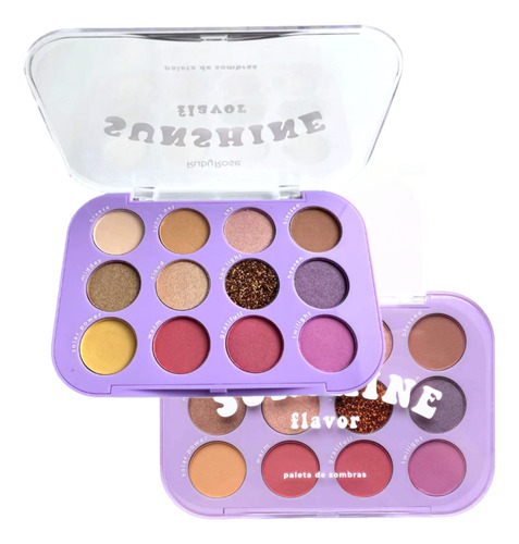 Paleta De Sombras Sunshine Flavor - Unit Ruby Rose J