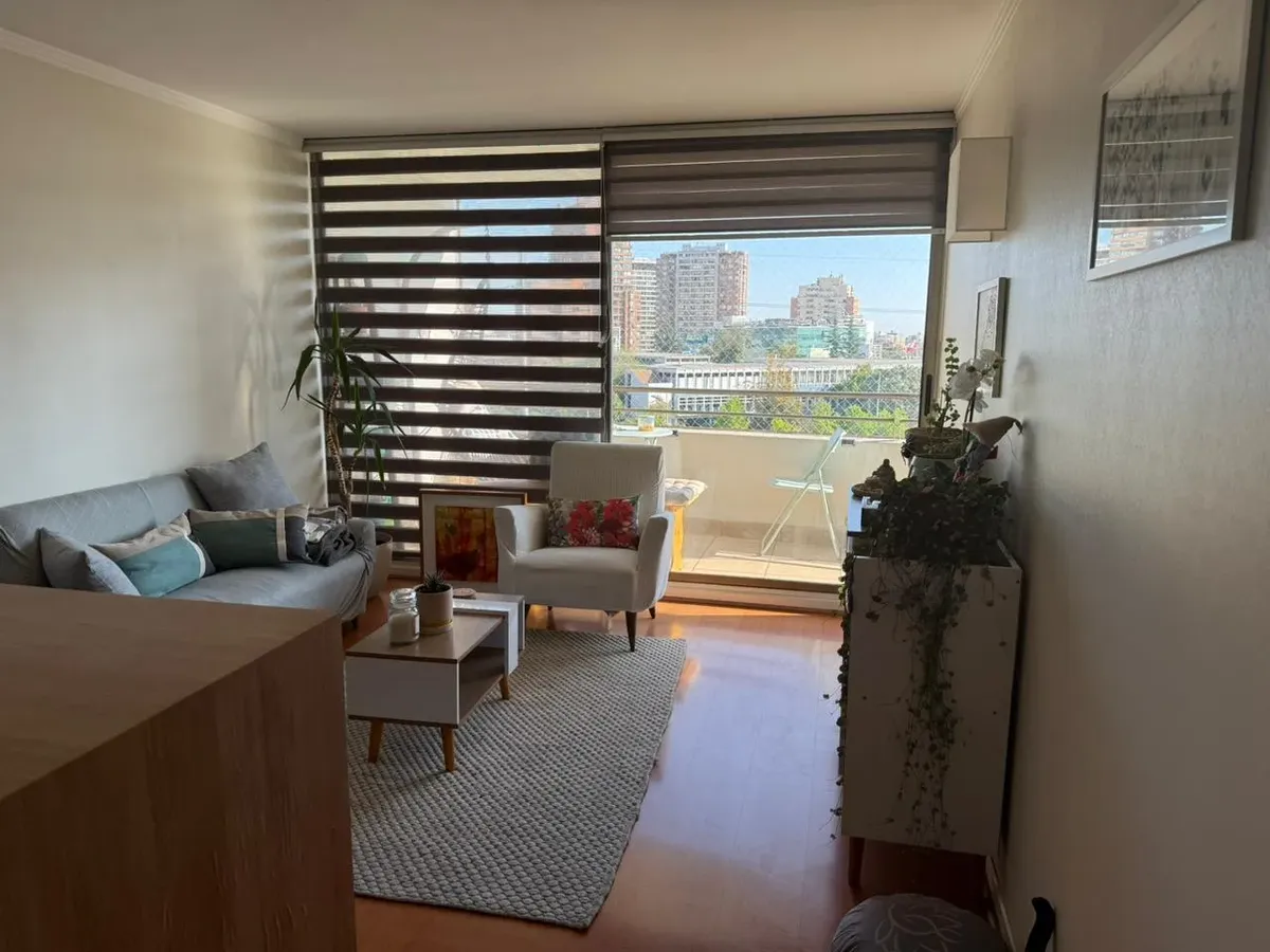 Imagen 2 de 9 de Excelente Departamento A Pasos De Metro Manquehue