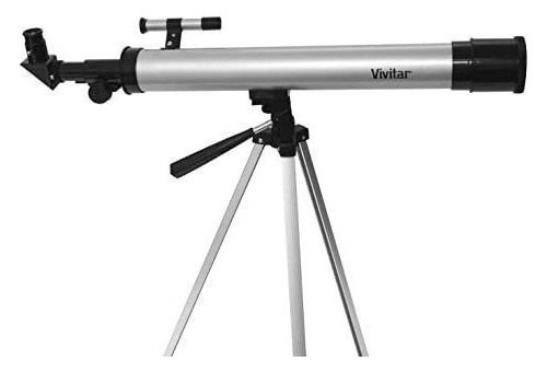 Vivitar Tel50600 60x / 120x Telescopio Refractor Con Trípode