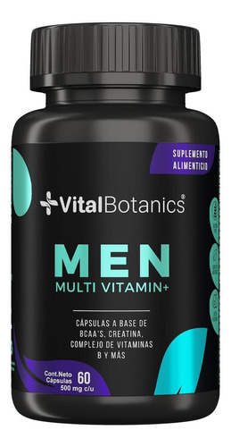 Men Multi vitamin+ Con Creatina 60 Caps Vitalbotanics