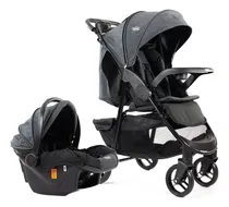 Comprar Coche Travel Sienna Bebesit Color Gris Chasis Negro