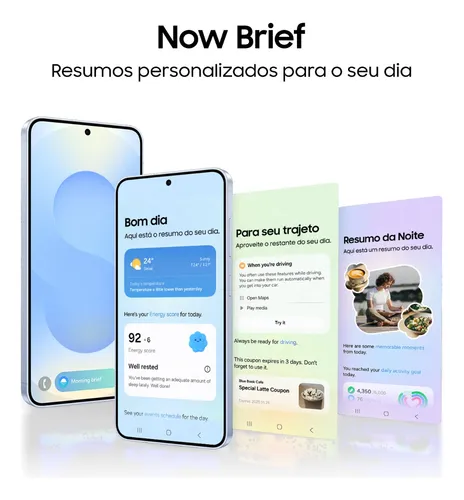 Samsung Galaxy S25+ 512GB, 12GB, Câmera Tripla - Azul